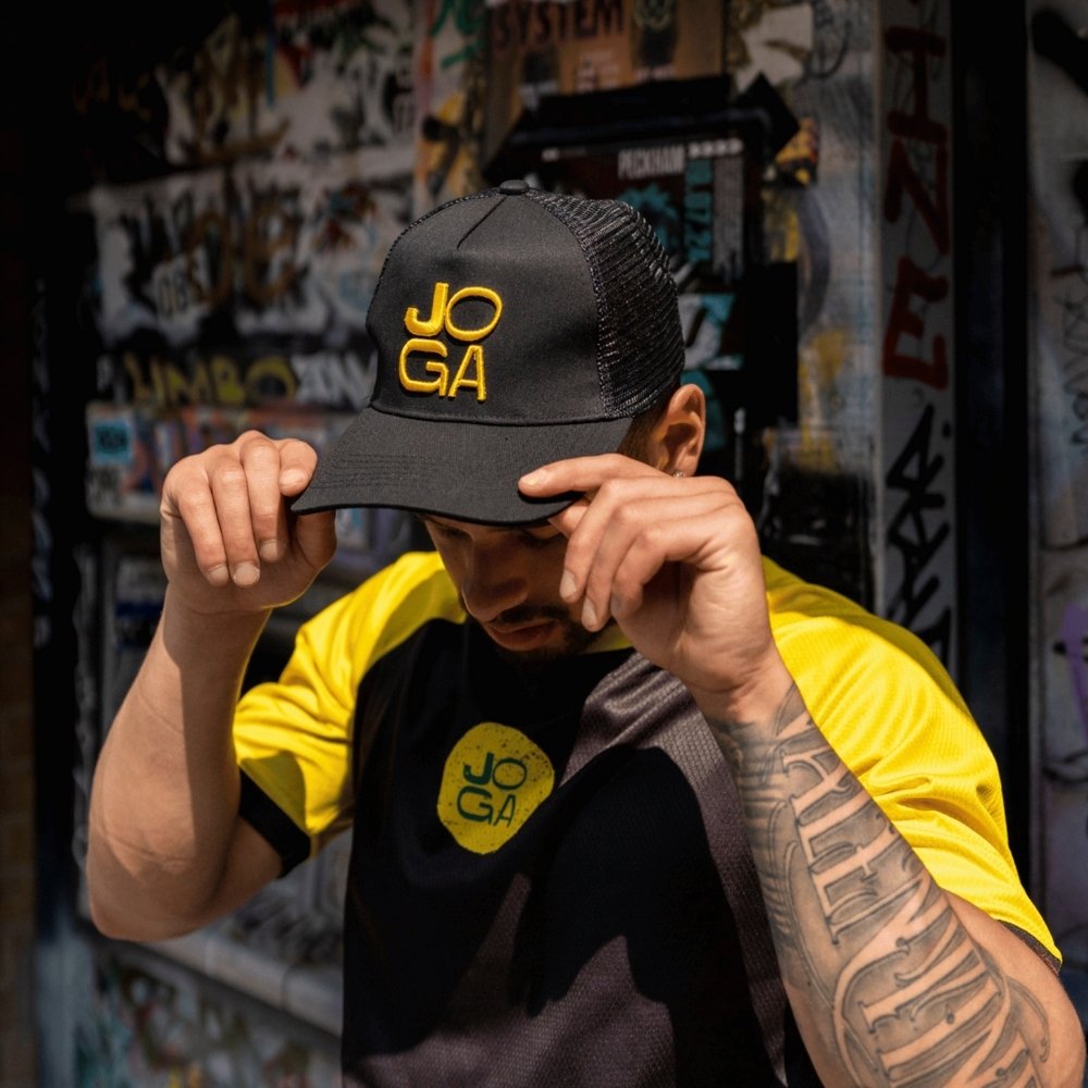 Gorra - Negra/Amarillo