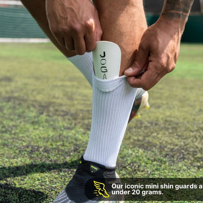 Mini espinilleras - Blancas 